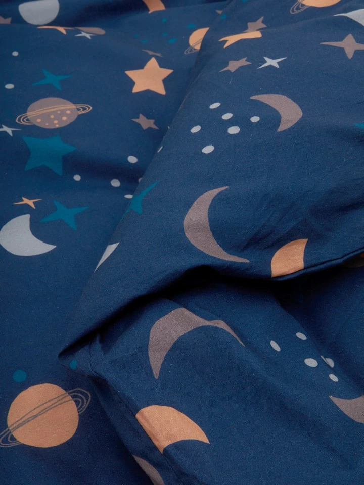 Bettwäsche-Set In Dunkelblau 3 Bettwäsche-Set In Dunkelblau – Bild 3