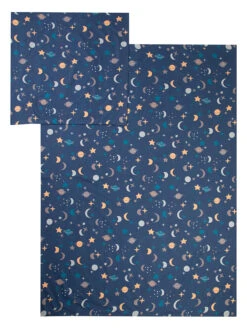 Bettwäsche-Set In Dunkelblau 9 Bettwäsche-Set In Dunkelblau -Kindermöbel lamino bettwasche set in dunkelblau 3