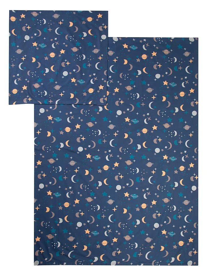 Bettwäsche-Set In Dunkelblau 4 Bettwäsche-Set In Dunkelblau – Bild 4