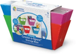 Utensilienboxen Magnetic Create-A-Space™ Storage Bins, Magnetisch, 4-tlg. -Kindermöbel learning resources r utensilienboxen magnetic create a space storage bins magnetisch 4 tlg 5