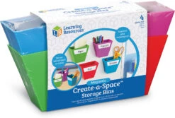 Utensilienboxen Magnetic Create-A-Space™ Storage Bins, Magnetisch, 4-tlg. -Kindermöbel learning resources r utensilienboxen magnetic create a space storage bins magnetisch 4 tlg 6