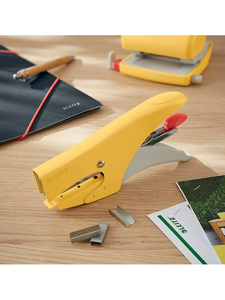 Leitz Heftzange "Cosy No. 10" In Gelb 2 Leitz Heftzange "Cosy No. 10" In Gelb – Bild 2
