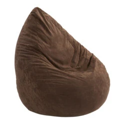Gemütliches Großes Sitzkissen Chillkissen Sitzsack In Dunkelbraun