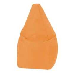 Großer Sitzsack 110 Cm Hoch In Light-orange