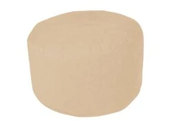 Pouf Fußhocker Hocker Ø47/34 Cm In Beige