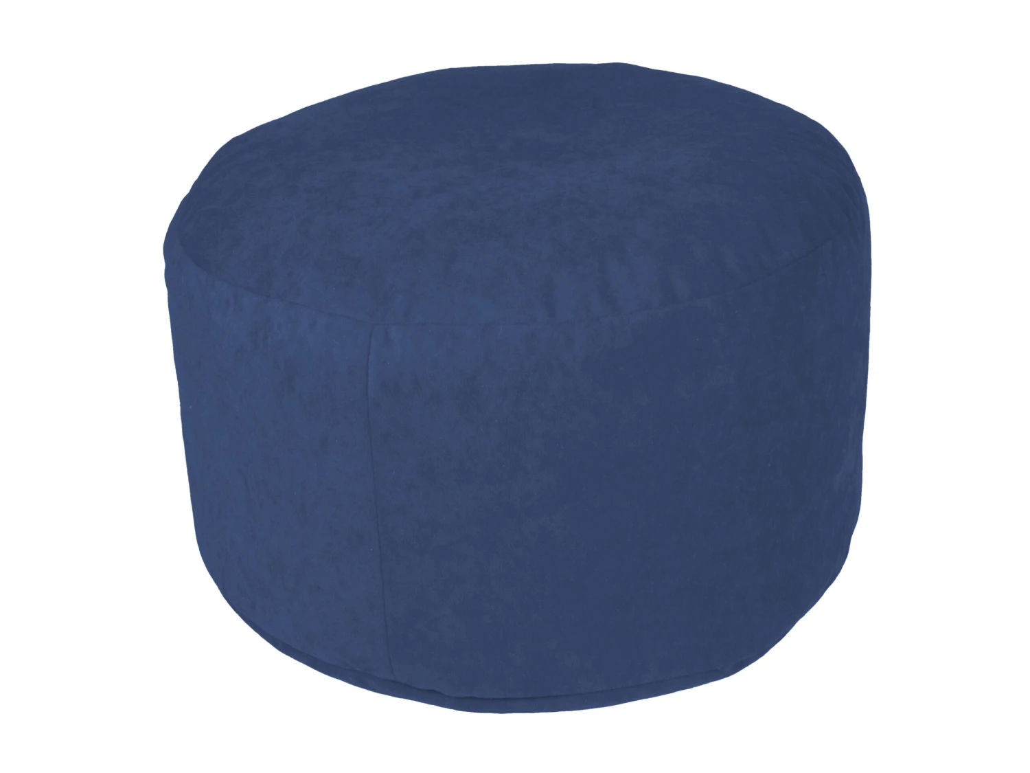 Pouf Fußhocker Hocker Ø47/34 Cm In Blau 1 Pouf Fußhocker Hocker Ø47/34 Cm In Blau