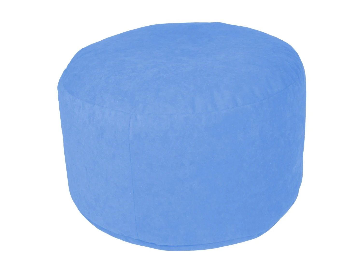 Pouf Fußhocker Hocker Ø47/34 Cm In Hellblau 1 Pouf Fußhocker Hocker Ø47/34 Cm In Hellblau