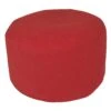 Pouf Fußhocker Hocker Ø47/34 Cm In Rot