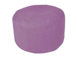 Pouf Fußhocker Hocker Ø47/34 Cm In Viola