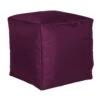 Sitzwürfel Nylon Aubergine 40/40/40 Cm In Aubergine
