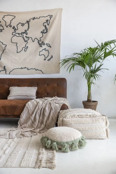 Lorena Canals Puff "Air Dune White" In Beige- 57x62x34 Cm 3 Lorena Canals Puff "Air Dune White" In Beige- 57x62x34 Cm – Bild 3