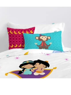 Bettwäsche-Set "Aladdin" In Weiß/ Bunt -Kindermöbel mr fox bettwasche set aladdin in weiss bunt 2