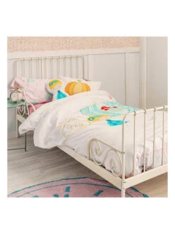 Bettwäsche-Set "Pumpkin" In Weiß/ Rosa -Kindermöbel mr fox bettwasche set pumpkin in weiss rosa 2