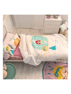 Bettwäsche-Set "Pumpkin" In Weiß/ Rosa -Kindermöbel mr fox bettwasche set pumpkin in weiss rosa 4