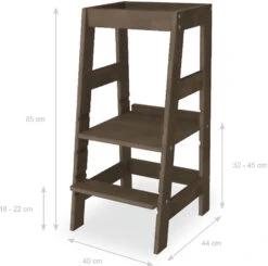 Lernturm 'Fino', Buche Massiv, Braun Lasiert Von Pinolino -Kindermöbel mytoys collection lernturm fino buche massiv braun lasiert von pinolino 2