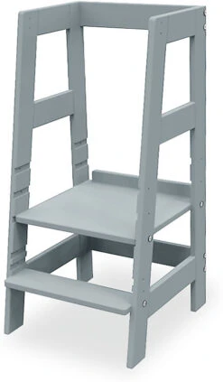 Lernturm 'Fino', Buche Massiv, Hellgrau Von Pinolino -Kindermöbel mytoys collection lernturm fino buche massiv hellgrau von pinolino 3