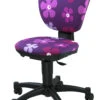 TOPSTAR Drehstuhl Ergokid 15 Jet, Flower Lila