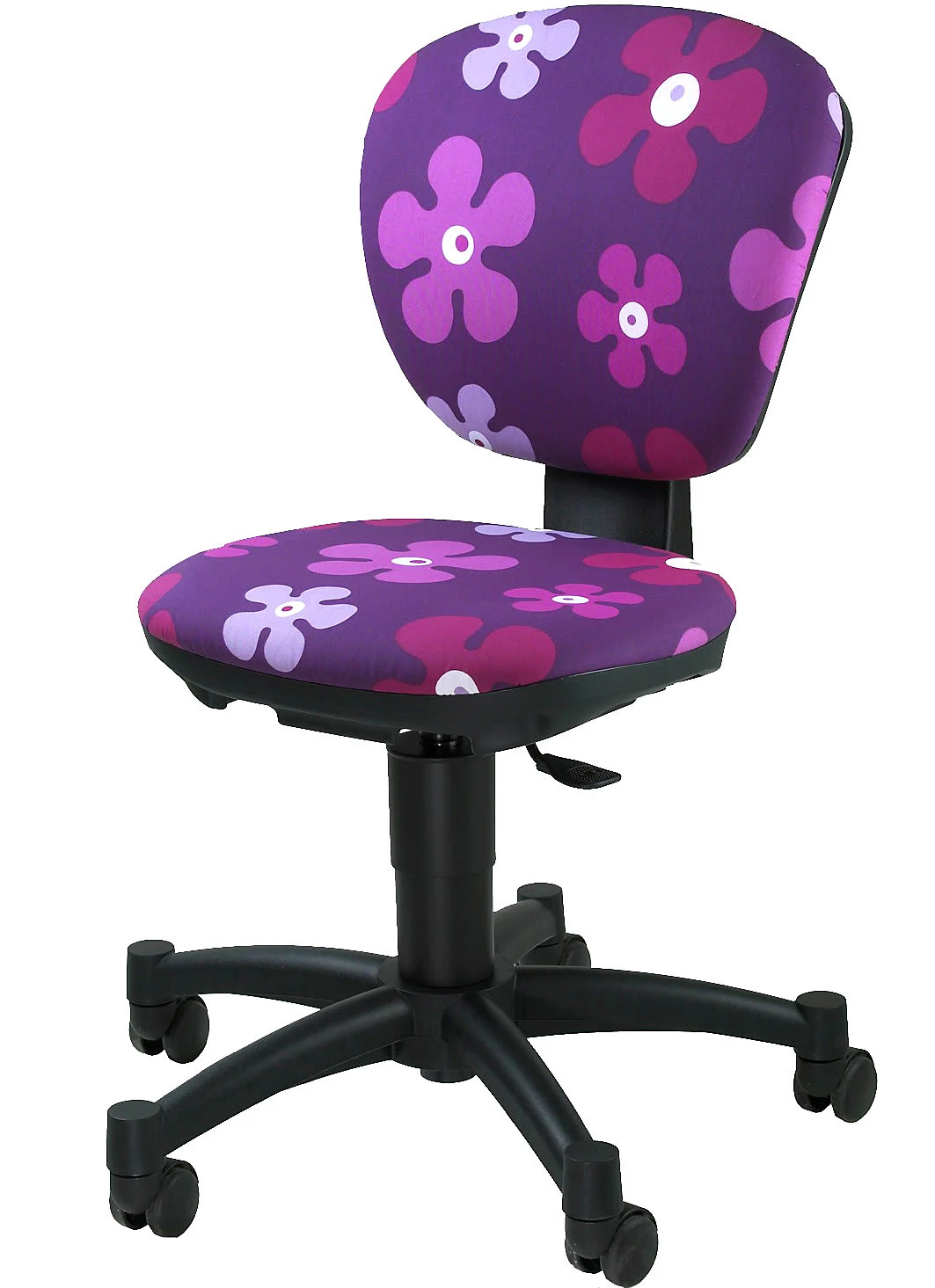 TOPSTAR Drehstuhl Ergokid 15 Jet, Flower Lila 1 TOPSTAR Drehstuhl Ergokid 15 Jet, Flower Lila