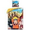 2-tlg.Set: Bettwäsche Naruto In Konohagakure In Bunt