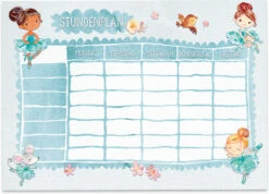 Stundenpläne Ballerina, A4, 25 Blatt