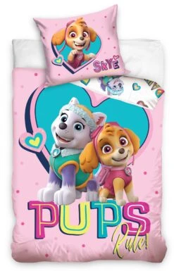 Mädchen Bettwäsche-Set "Paw Patrol" In Rosa