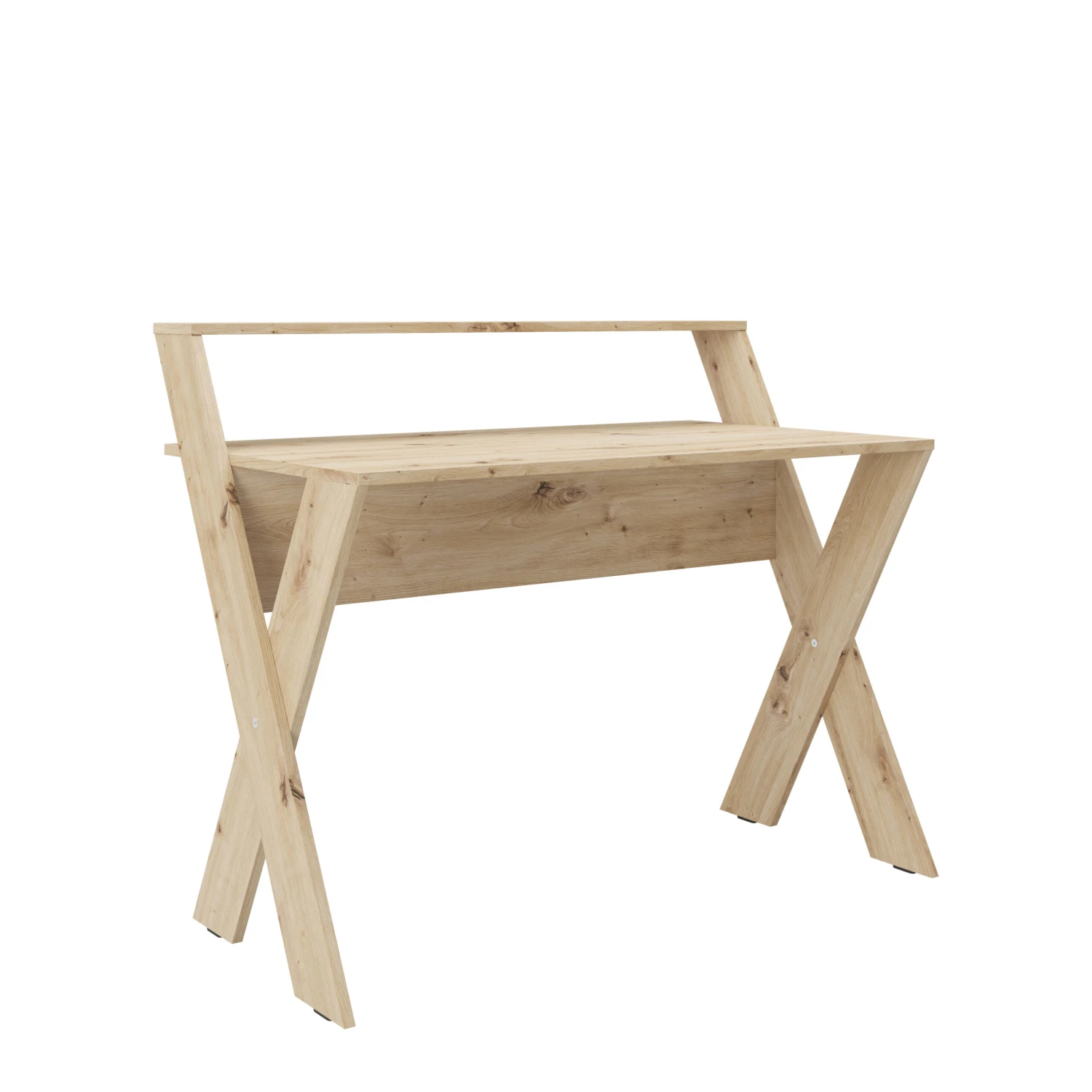 Montreal - Schreibtisch Mit Zeitlosem Und Schlichtem Design, Artisan Eiche, B/H/T: 115x95x65cm 2 Montreal - Schreibtisch Mit Zeitlosem Und Schlichtem Design, Artisan Eiche, B/H/T: 115x95x65cm – Bild 2