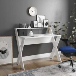 Montreal - Schreibtisch Mit Zeitlosem Und Schlichtem Design, Weiss, B/H/T: 115x95x65cm -Kindermöbel phoenix group ag montreal schreibtisch mit zeitlosem und schlichtem design weiss b h t 115x95x65cm 4