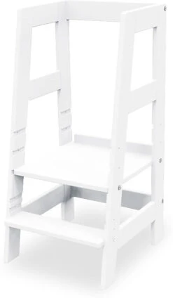 Pinolino Lernturm 'Fino', Buche Massiv, Weiß Lackiert -Kindermöbel pinolino lernturm fino buche massiv weiss lackiert 2