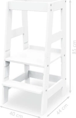 Pinolino Lernturm 'Fino', Buche Massiv, Weiß Lackiert -Kindermöbel pinolino lernturm fino buche massiv weiss lackiert 4