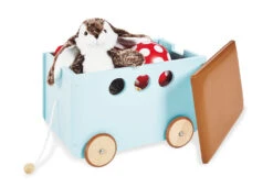 Pinolino Spielzeugkiste Mit Rollen 'Jim' In Mint/braun 5 Pinolino Spielzeugkiste Mit Rollen 'Jim' In Mint/braun -Kindermöbel pinolino spielzeugkiste mit rollen jim in mint braun 2