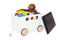 Pinolino Spielzeugkiste Mit Rollen 'Jim' In Weiß -Kindermöbel pinolino spielzeugkiste mit rollen jim in weiss 2