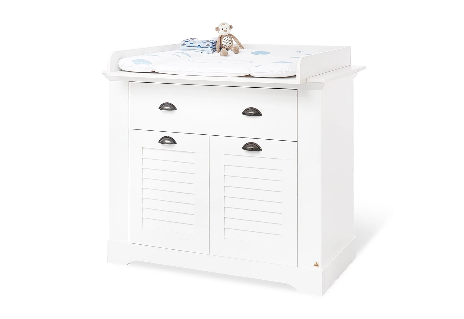 Pinolino Wickelkommode "Siena" Breit In Weiß - (B)106 X (H)98 X (T)79 Cm 1 Pinolino Wickelkommode "Siena" Breit In Weiß - (B)106 X (H)98 X (T)79 Cm