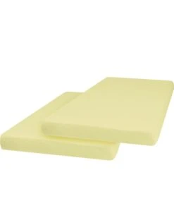 Playshoes Jersey-Spannbettlaken 60x120 Cm 2er Pack In Gelb
