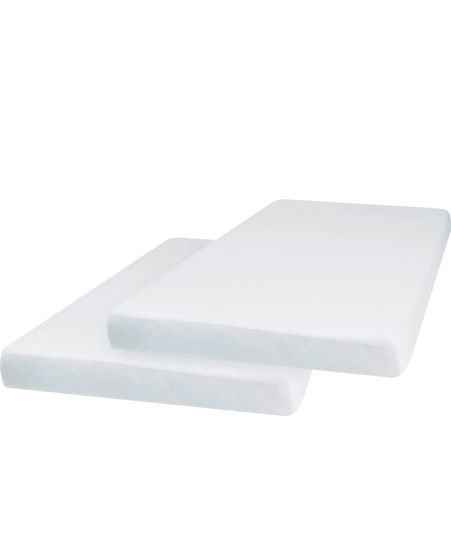 Playshoes Jersey-Spannbettlaken 60x120 Cm 2er Pack In Weiß 1 Playshoes Jersey-Spannbettlaken 60x120 Cm 2er Pack In Weiß