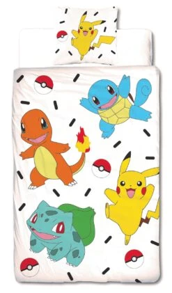 Kinder-Bettwäsche "Pokémon Pikachu & Friends" In Bunt