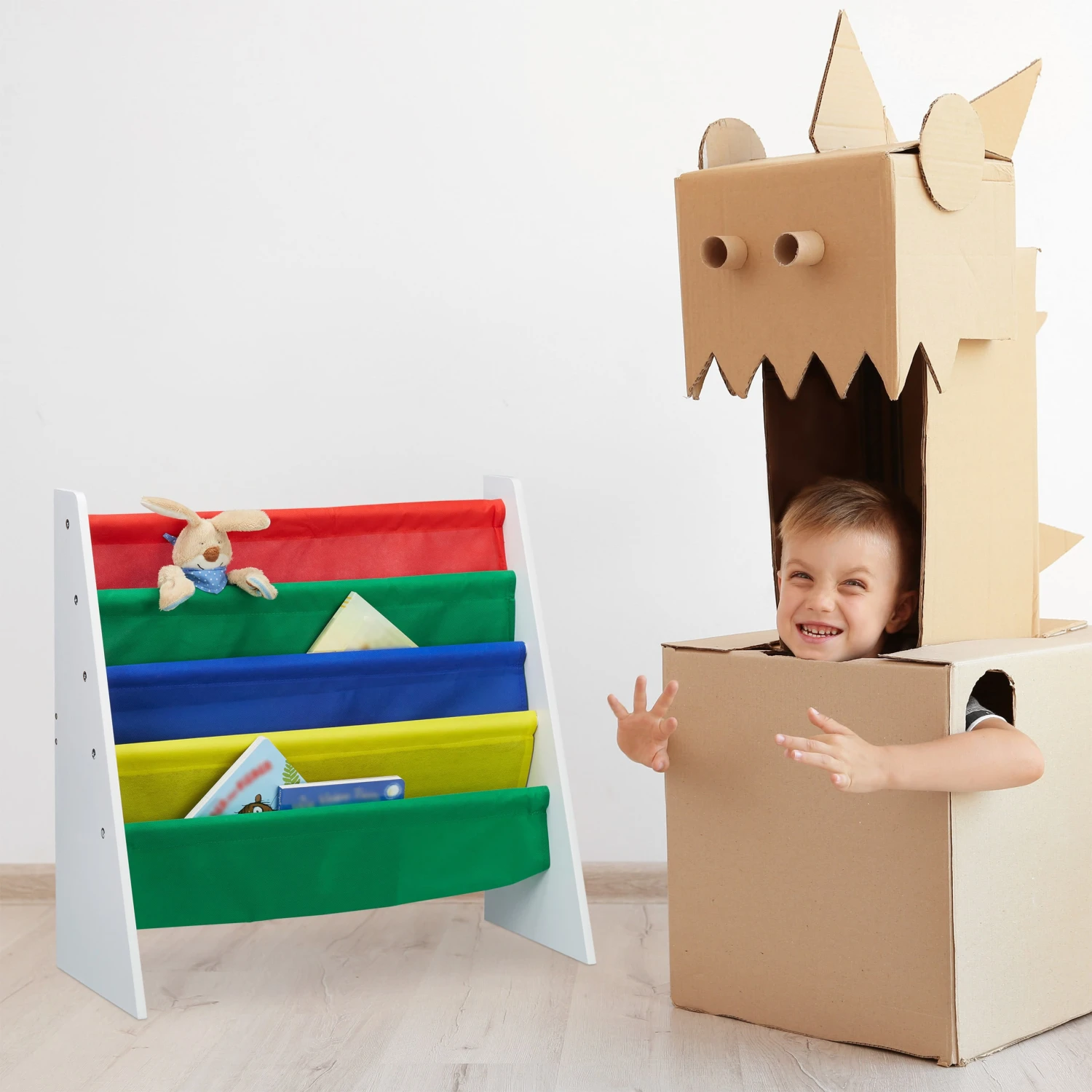 Bücherregal Kinder In Bunt 2 Bücherregal Kinder In Bunt – Bild 2