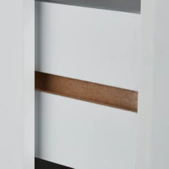 Kinder-Kommode "Seemann" In Weiß/ Blau - (B)42 X (H)105 X (T)3 Cm -Kindermöbel relaxdays kinder kommode seemann in weiss blau b 42 x h 105 x t 3 cm 6