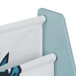 Kinderbücherregal "Hund" In Blau/ Weiß - (B)61,5 X (H)71 X (T)30 Cm -Kindermöbel relaxdays kinderbucherregal hund in blau weiss b 61 5 x h 71 x t 30 cm 5