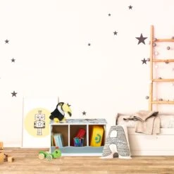 Kinderregal In Bunt - (B)60 X (H)32,5 X (T)36 Cm 12 Kinderregal In Bunt - (B)60 X (H)32,5 X (T)36 Cm -Kindermöbel relaxdays kinderregal in bunt b 60 x h 32 5 x t 36 cm 4