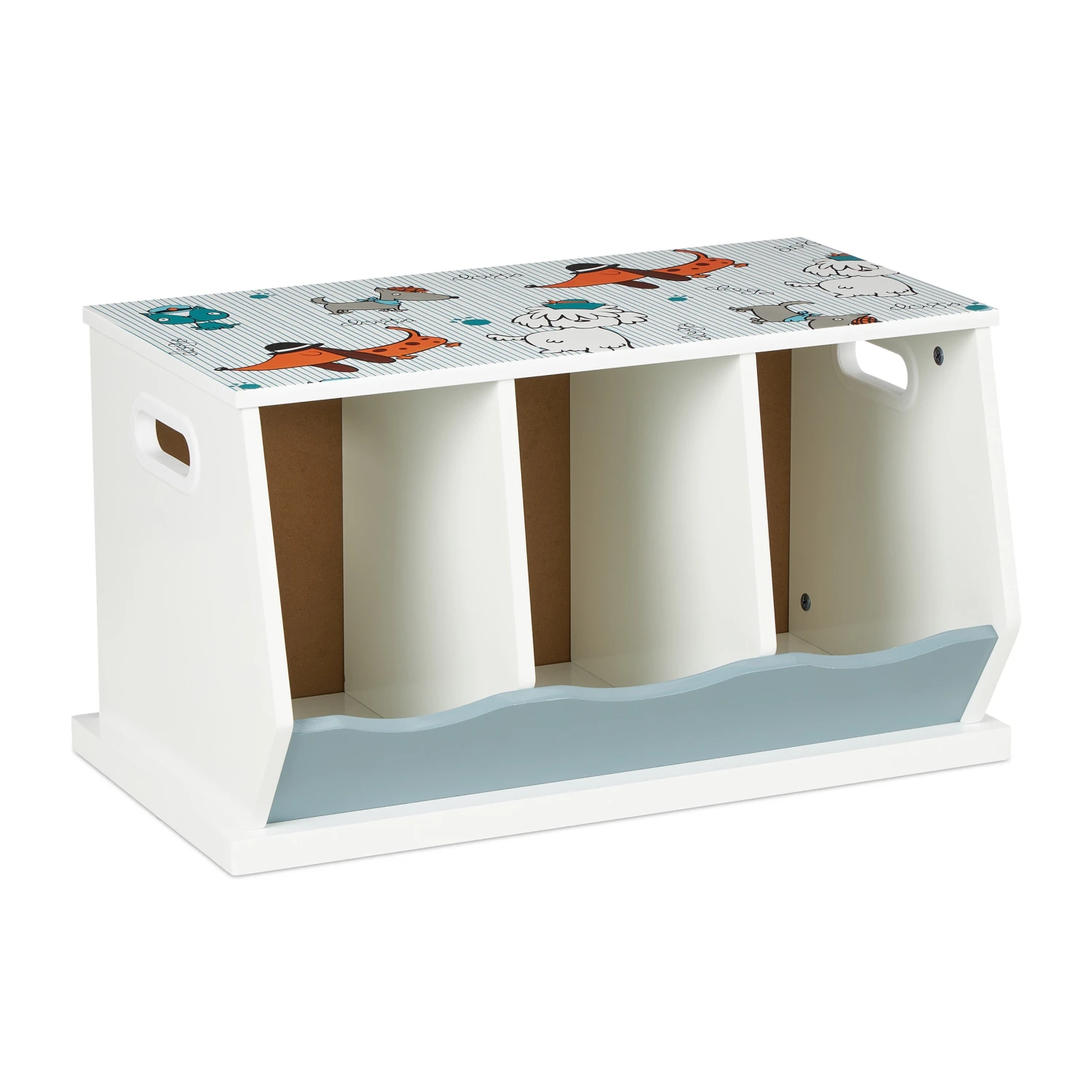 Kinderregal In Bunt - (B)60 X (H)32,5 X (T)36 Cm 1 Kinderregal In Bunt - (B)60 X (H)32,5 X (T)36 Cm