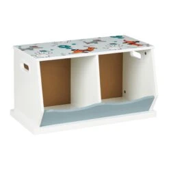 Kinderregal In Bunt - (B)60 X (H)33 X (T)34 Cm