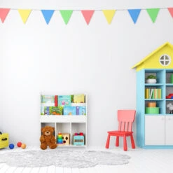 Kinderregal Meerjungfrau In Weiß - (B)62 X (H)75 X (T)29 Cm -Kindermöbel relaxdays kinderregal meerjungfrau in weiss b 62 x h 75 x t 29 cm 4