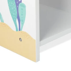 Kinderregal Meerjungfrau In Weiß - (B)62 X (H)75 X (T)29 Cm -Kindermöbel relaxdays kinderregal meerjungfrau in weiss b 62 x h 75 x t 29 cm 6