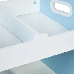 Kinderregal "Seefahrt" In Weiß/ Blau - (B)42,5 X (H)60 X (T)30 Cm 14 Kinderregal "Seefahrt" In Weiß/ Blau - (B)42,5 X (H)60 X (T)30 Cm -Kindermöbel relaxdays kinderregal seefahrt in weiss blau b 42 5 x h 60 x t 30 cm 6