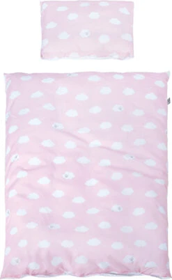 Roba Kinderbettwäsche Kleine Wolke, Baumwolle, 100x135 + 40x60 Cm