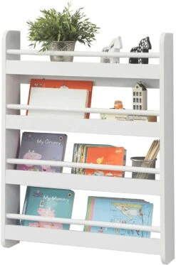 Kinderregal In Weiß - (B)60 X (H)80 X (T)12cm