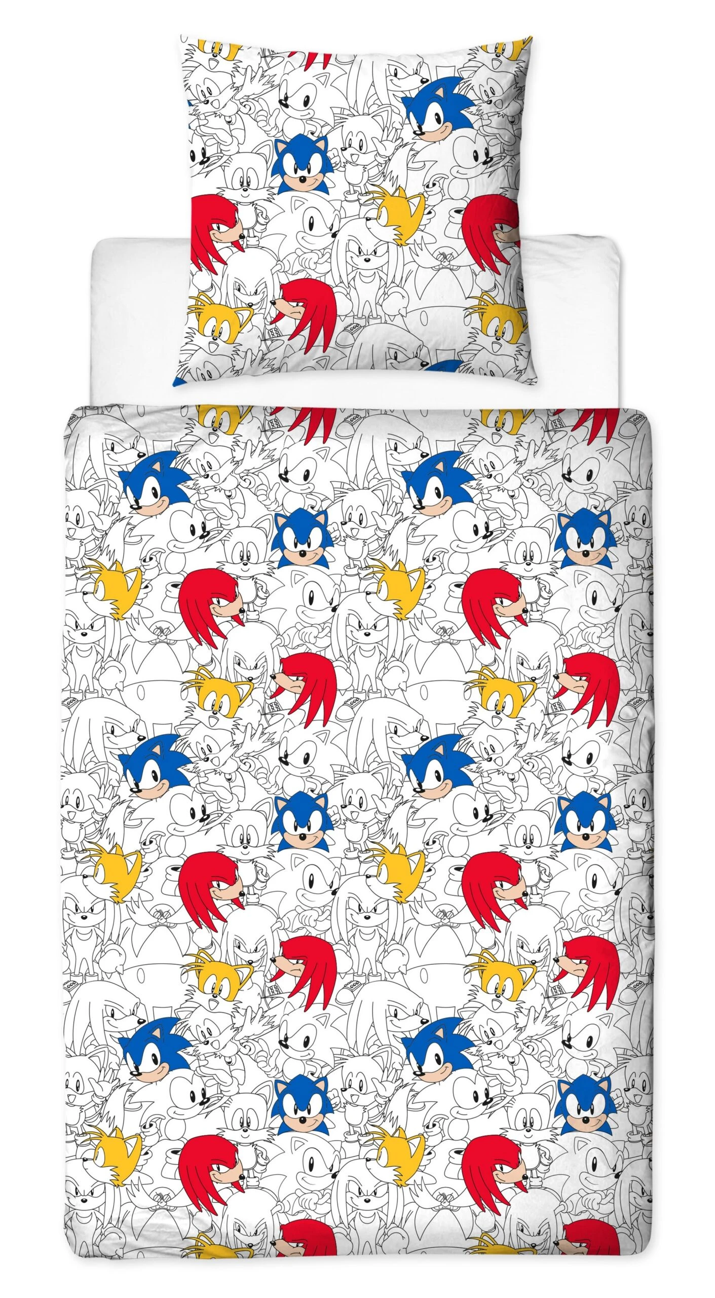 Jungen Bettwäsche-Set "Sonic - The Hedgehog" In Blau 2 Jungen Bettwäsche-Set "Sonic - The Hedgehog" In Blau – Bild 2