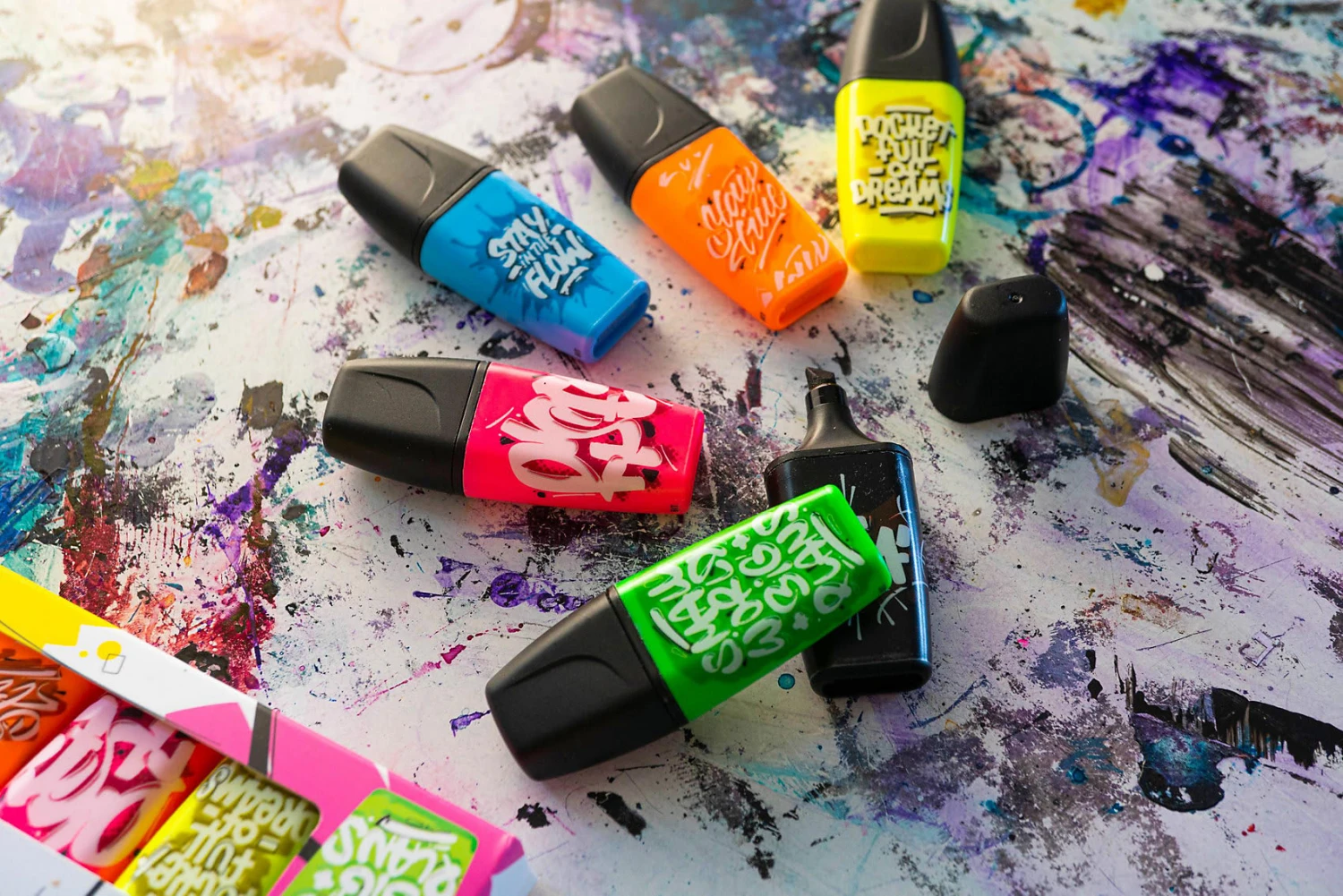 Stabilo Textmarker BOSS MINI By Snooze One, 3 Farben (blau, Gelb, Grün) 7 Stabilo Textmarker BOSS MINI By Snooze One, 3 Farben (blau, Gelb, Grün) – Bild 7