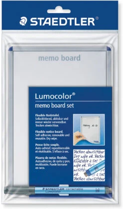 Staedtler Lumocolor Memo Board, Inkl, Folienstift -Kindermöbel staedtler lumocolor memo board inkl folienstift 2