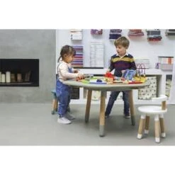 Stokke Holzstuhl In Weiß -Kindermöbel stokke holzstuhl in weiss 2